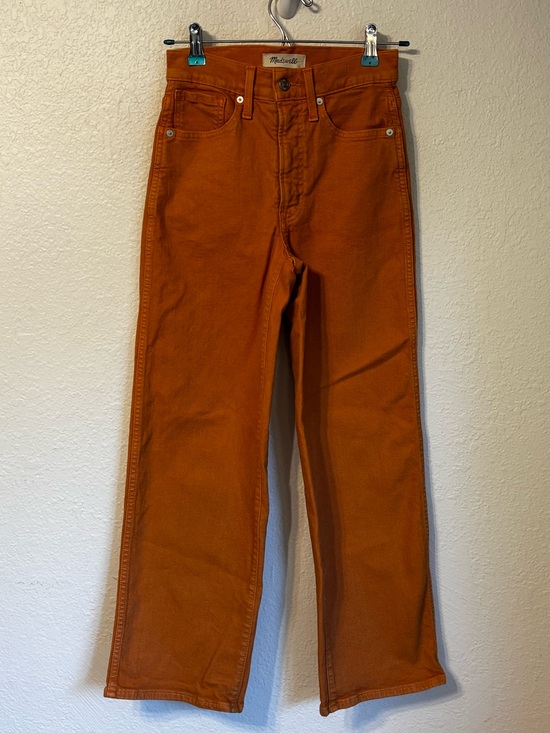Madewell Denim - Madewell The Perfect Vintage Wide Leg Crop Jeans Size 23